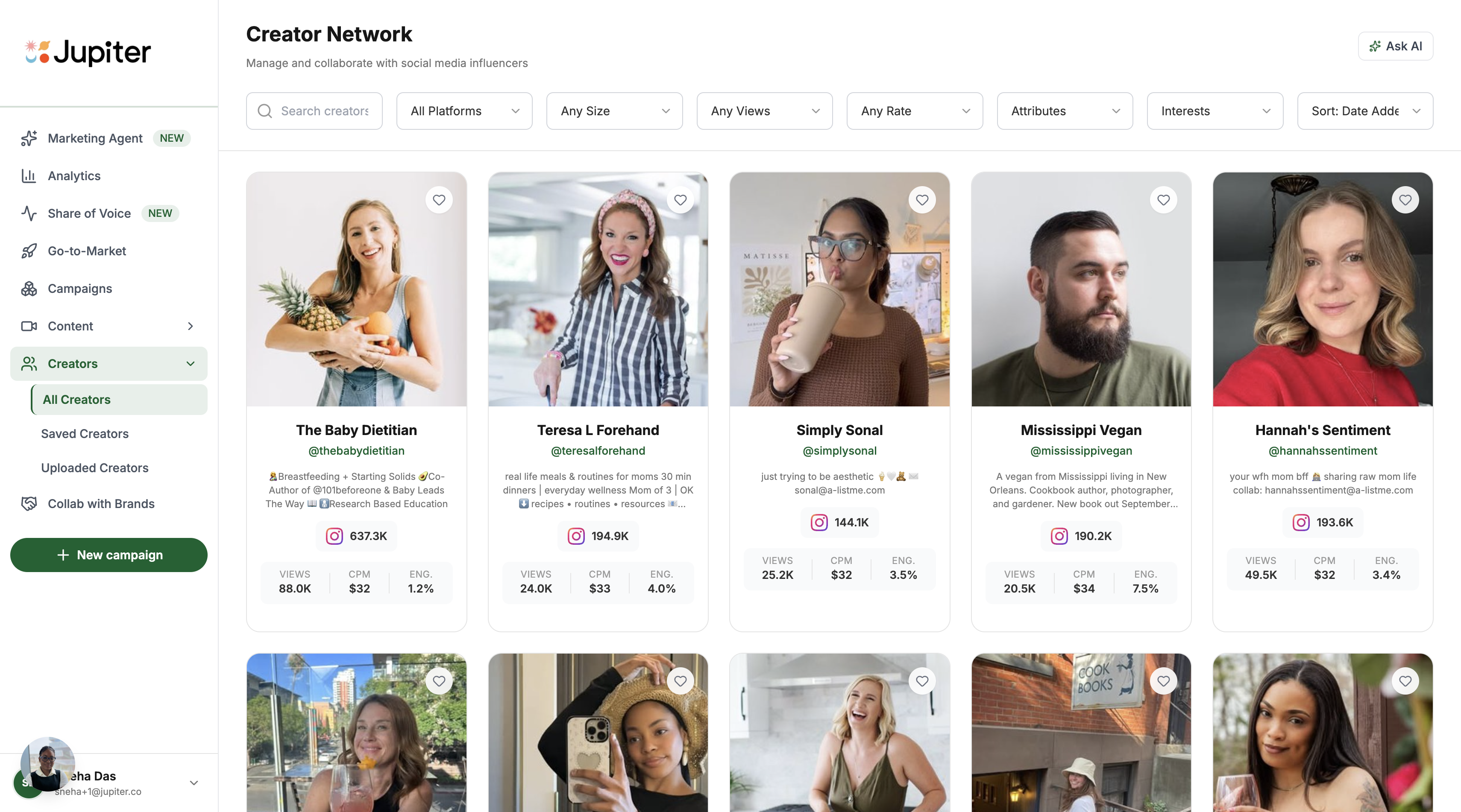 Find Food and Beverage Influencers Built for Your CPG Brand hero image