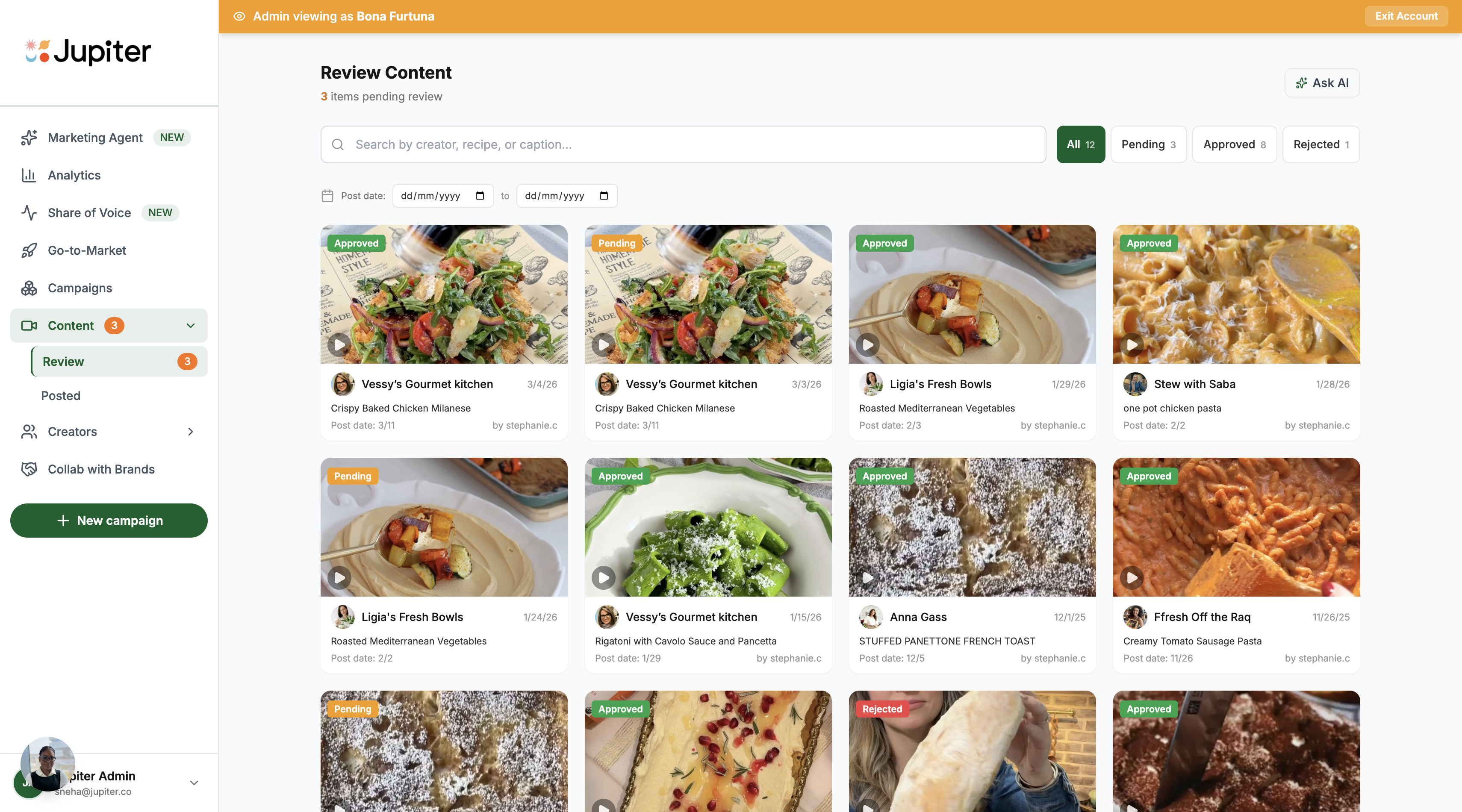 UGC Platform and Influencer Content Review for Food CPG Brands hero image