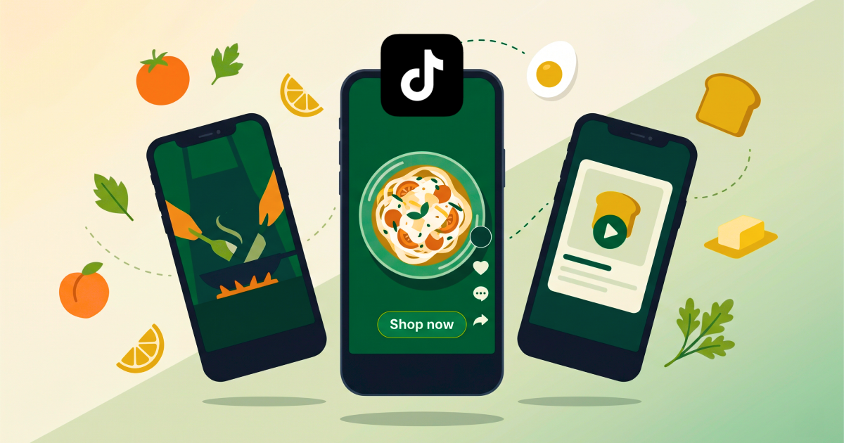 TikTok Influencer Marketing for Food and Beverage Brands hero image